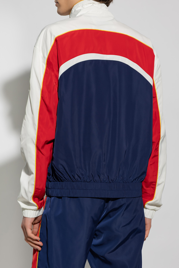 Casablanca MPF25JTS00111CHAMPIONSHIPDIAMOND 関税送料込 CASABLANCA Gradient Laser Detail Track Jacket - Wrong Weather